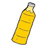 cartoon orange juice bottle N8