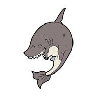 Cartoon Shark N72