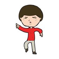 cartoon annoyed man N88