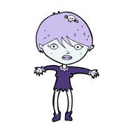 Cartoon Vampire Girl N257