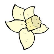 cartoon daffodil N11