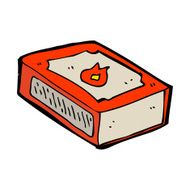 cartoon pack of matches N11