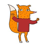 Cartoon Fox N109