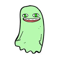 funny cartoon ghost N99