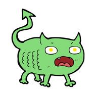 cartoon little imp N33