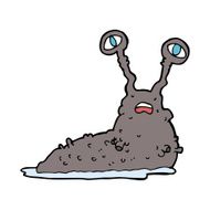 cartoon gross slug N15