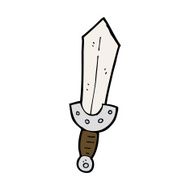 cartoon viking sword N11