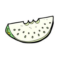cartoon melon slice N33