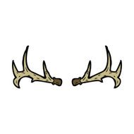 Cartoon Antlers N7