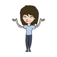 cartoon woman shrugging N64