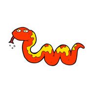Cartoon Snake N194