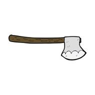Cartoon Axe N34