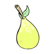 Cartoon Pear N62