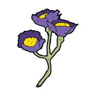 Cartoon Flowers N85