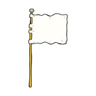 cartoon waving flag N16