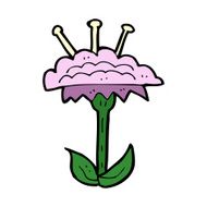 cartoon flower N452