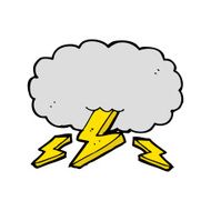 Cartoon Thundercloud N29