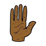 cartoon hand N17