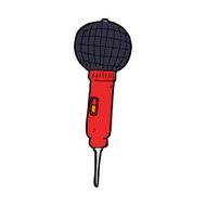 Cartoon Microphone N29