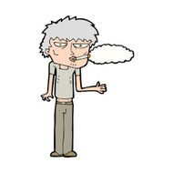 cartoon smoker N16