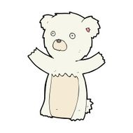 Cartoon Polar Bear Cub N69