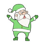 Cartoon Santa Claus N357