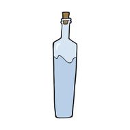 cartoon posh bottle N11