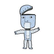 Cartoon Robot N297