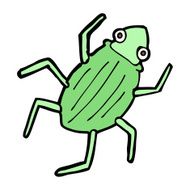 cartoon bug N71