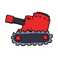 cartooon army tank N8