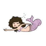 Cartoon Mermaid N75