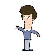 cartoon man punching N11