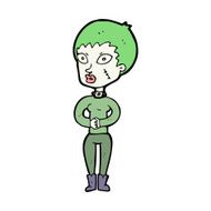 cartoon zombie girl N15