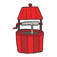 Cartoon Wishing Well N23