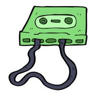 cartoon cassette tape N33
