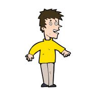 cartoon happy boy N261