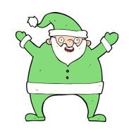 Cartoon Santa Claus N360