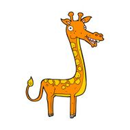 Cartoon Giraffe N38