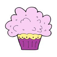 cartoon big cupcake N11