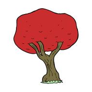 Cartoon Tree N173