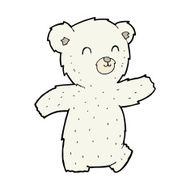 cute cartoon polar bear N84