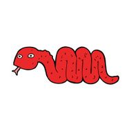 funny cartoon snake N59