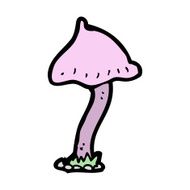 cartoon mushroom N87