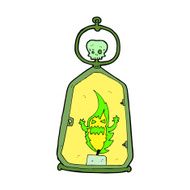 cartoon spooky lantern N35