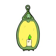 cartoon spooky lantern N36