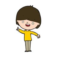 cartoon happy boy N269