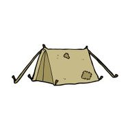 cartoon traditional tent N23