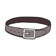 cartoon leather belt N23