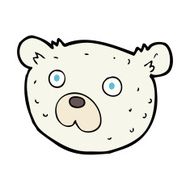 Cartoon Polar Bear N107