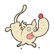 cartoon funny dog N12